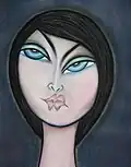 "Sophia" Painting by Summer, 2009