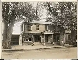 The house in 1930 while on Adams Street