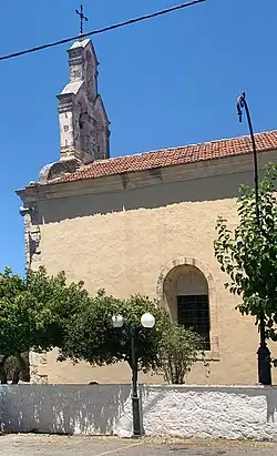 A church in Kefalas