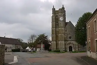 The church of Chézy-en-Orxois