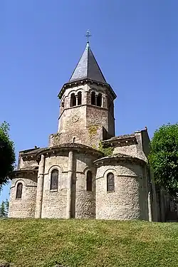 The church in Biozat