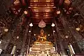Interior of the vihara