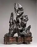 Black Lingbi limestone
