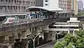 View of Cheng Lim LRT exterior