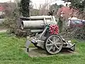 A 1917 World War One German 25cm schwerer Minenwerfer