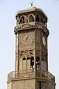 Detail of the clock tower gifted by King Louis Philippe I