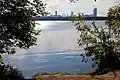 Strogino Lake, Moscow, Russia
