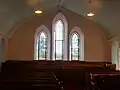 Stained glass windows