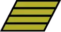 Sergent-major (Madagascar Ground Forces)[29]