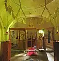 The interior of the Church of St. Nicholas
