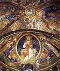 Painted upper chapel