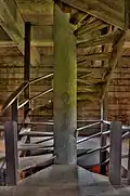 middle level of fort blockhouse