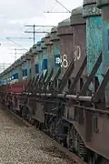 Industrial Boliden train.