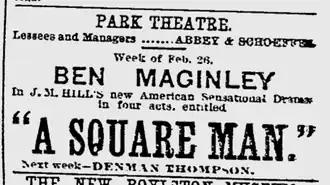 Advertisement, 1883