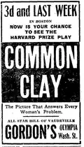 Advertisement, 1919