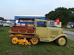 1933 C4 based Citroën P17C Kégresse