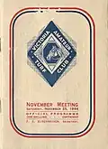 1944 VATC Eclipse Stakes racebook front cover