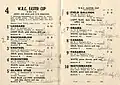 1947 WRC Easter Cup page showing the winner, Field Balloon
