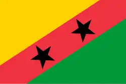 Proposed flag of São Tomé and Príncipe (1974) 7