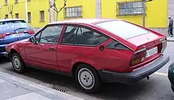 Rear view of a GTV 2.0