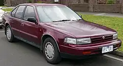 J30 (1990–1994) (sold worldwide) Main article: Nissan Maxima (J30)