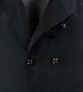 19th century men's suit jacket detail (American)
