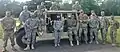 1-337th BSB preparing to conduct Observer/ Controller duties at Camp Ripley during the Combat Support Training Exercise (CSTX) 17-86-03