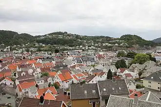 View of the town