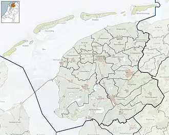 Hommerts is located in Friesland