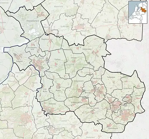Oele is located in Overijssel