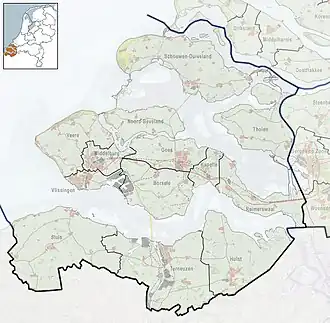 Turkeye is located in Zeeland