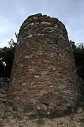 The eastern tower
