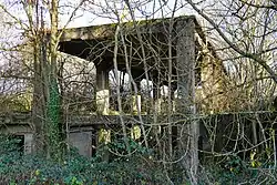 Ruin of the oven building, neighbor.