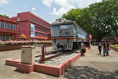 Sungai Lukut, with People's Museum behind