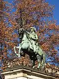Statue of José de San Martín in Santiago de Chile