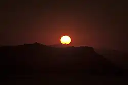 Sunset from Zarautz, Basque Country, Spain