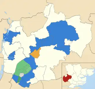 2018 results map