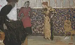 Three women in conversation (1893)