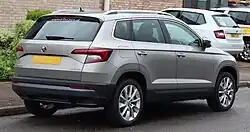 Škoda Karoq SE L (rear view)