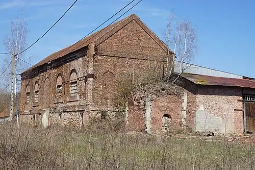 Extraction building.