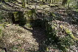 Ruins of the mining machine building.