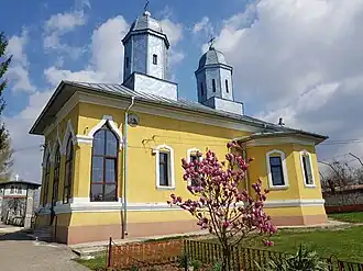 Saint Voivodes Church in Vulturești