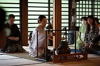 Fuyuko Kobori at Gokokuji Temple in Tokyo, Japan.