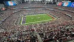Press box view