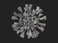 3D model of Sarti surface