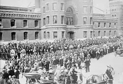 48th Highlanders of Canada, 12th York Rangers, & 10th Royal Grenadiers leave Toronto 1914