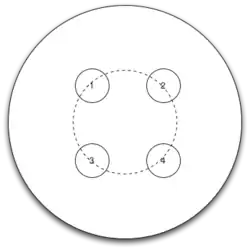 4-hole bolt pattern