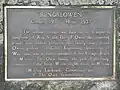 5805 Winnequah Road historic plaque