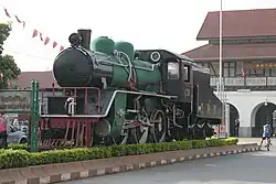 Class C56 imported from Japan on display