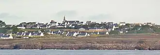 Primelin seen from the sea